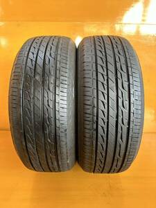 森商会No.34佐賀発225/55R 17 97W 2018年　2本set 7mm 倉庫保管 BRIDGESTONE 溝 室 夏タイヤブリヂストン中古タイヤ