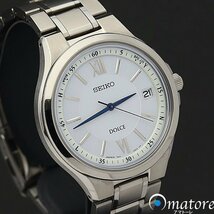 1円～◎美品◎SEIKO セイコー ドルチェ チタン メンズ 電波ソーラー SADZ133 7B24-0AX0◎_画像1