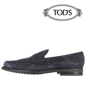 TOD'S( Tod's ) leather shoes XXM0ZF0Q920RE0U805 navy 10 24201 [A24202]