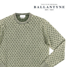 BALLANTYNE（バランタイン） 丸首セーター P2P000 12WC3 グリーン 48 24208 【W24208】_画像1