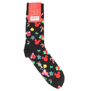 Happy Socks( happy socks ) socks black [A30700]