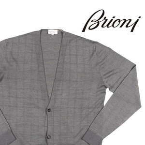 brioni（ブリオーニ） カーディガン UMCKOL P8K25 グレー 56 24046 【A24046】 / 大きいサイズ