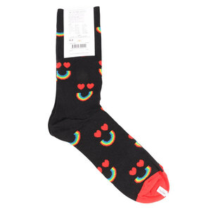Happy Socks（ハッピーソックス） ソックス ブラック 30703bk 【A30704】