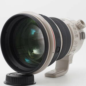 101614* almost new *Canon single burnt point telephoto lens EF200mm F2L IS USM full size correspondence 