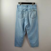 【クロップド丈】フリークスストア FREAK'S STORE クロップドデニム パンツ ジーンズ ゆるだぼ ワイド テーバード ゆったり L_画像2