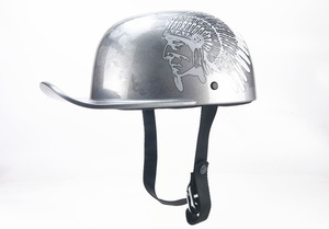 人気新品 バイクヘルメット 半帽ヘルメット ハーフ ジェット ダックテールヘルメット 野球帽 男女兼用 サイズ：XL