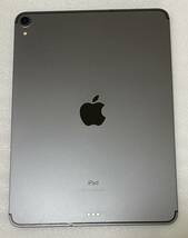 【中古品】Apple iPad Pro Wi-Fi+Cellular 11インチ 第1世代（型番：MU102J/A 、容量：256GB、色：スペースグレイ、シムフリー状態）_画像4