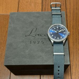 Laco パイロットウォッチ Augsburg39 Blaue Stunde 美品！