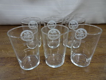 【アデリア　キリンビールグラス⑤　(小)　6個】食器　ガラス製　コップ　グラス【A7-4②】20240109_画像2