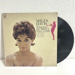 LP Miles Davis Sextet Someday My Prince Will Come レコード 【M0128】