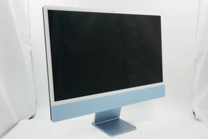 ★全額返金保証！最速発送！【iMac 2021 M1 /16GB /512GB ブルー 起動1000時間未満 美品 嬉しい箱付♪】★（202401-15532-PCkaitori）