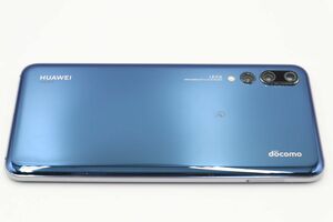 ★☆全額返金保証！最速発送！【HUAWEI P20 Pro HW-01K docomo 128GB ミッドナイトブルー 美品】★☆（202401-03422-Skaitori）