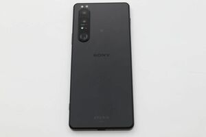 ★☆全額返金保証！最速発送！【SONY Xperia 1 III SOG03 256GB au フロストブラック 動作確認済】★☆（202401-03735-Skaitori）