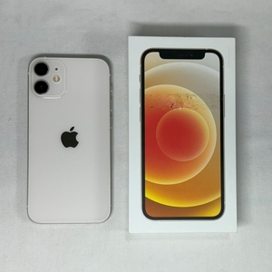 【E1005】Apple アップル　iPhone 12 mini　128GB　MGDM3J/A　ホワイト　本体　中古　国内正規品　SIMフリー　バッテリー容量９８％