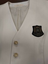 岡山県[岡山南高等学校]　女子制服　160A　冬服上下・白ベスト　卒業生保管品 President　3点セット_画像4