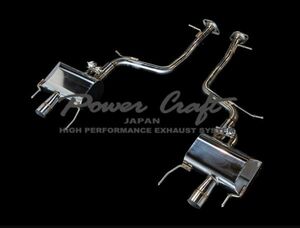 Power Craft パワークラフト LEXUS LS500 ハイブリッドエキゾーストマフラーシステム P-TO090101 レクサス