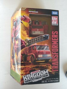 インフェルノ トランスフォーマー キングダム KD-10 オートボットインフェルノ