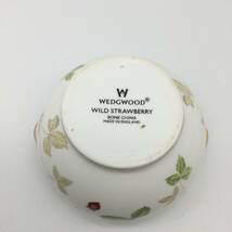 【2963】WEDGWOOD ウェッジウッド ウエッジウッド ワイルドストロベリー いちご シュガーポット クリーマー ティーセット 金彩 西洋陶磁_画像10