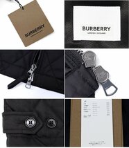 29万新品◆L◆BURBERRYバーバリー◆中綿入りロゴ刺繍キルティングジャケット濃紺『WHITCHURCH』1円_画像9