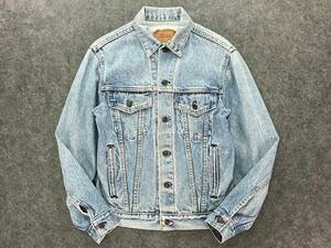 Wl490 USA製 90s Levi's リーバイス 70500 デニム トラッカー ジャケット Gジャン WPL423 メンズ 36R