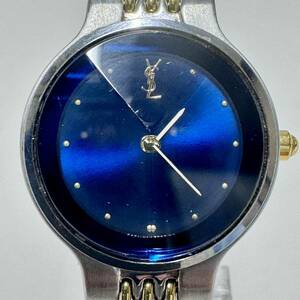 1円スタート YVES SAINT LAURENT イヴサンローラン 5421-H10058Y SS クォーツ 腕時計 レディース 動作未確認 #M106