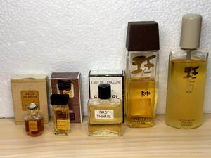 [2510] 香水 5点 まとめ BELLE DE RAUCH/琴/paco rabanne eau de metal/SHINARL NO.5/ パルファム オーデコロン フレグランス 長期保管品