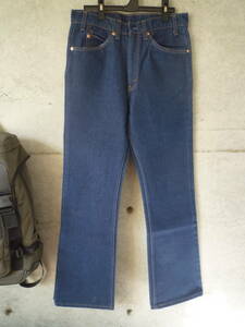 【レア品番!】USA製 80s リーバイス Levi's 516-0914 ブーツカットフレアデニムパンツ ヴィンテージ 70s 90s ベルボトム 517 646 684