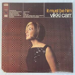 ヴィッキー・カー (Vikki Carr) / it must be him 米盤LP Liberty LST-7533 STEREO Cutout