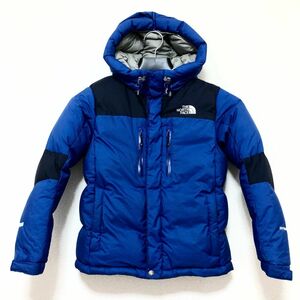 ノースフェイス ダウンジャケット キッズ120サイズ 正規品 青 ブルー 本物 ヌプシ バルトロ ライト m2574