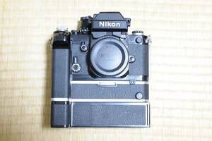 ジャンク　Nikon F2 Photomic ASボディ MD-2 MB-1