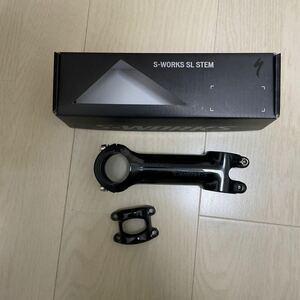 SPECIALIZED s-works SL STEM 110mm サイコンマウント用フェイスプレート付き