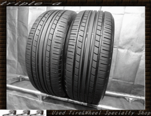 21年製 ヨコハマ ECOS ES31 225/45R18 2本 バリ山！ 【277S】