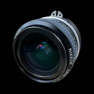 【KF0787】Nikon NIKKOR 28mm 1:2.8 レンズ カメラレンズ HS-8 セット