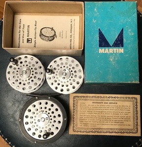 オールド　Martin 65 マーチン　スペアスプール２個　箱など付属　マーティン