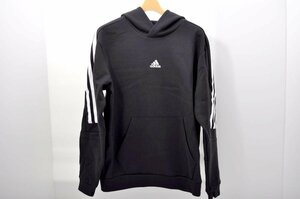 coco★アディダス★adidas★長袖パーカー★スウェット★シンプル★黒★ブラック★L★USED※レターパックプラス発送可★82453