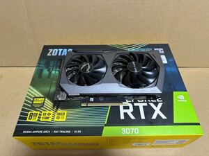 【ジャンク,送料無料】ZOTAC GAMING GeForce RTX 3070 Twin Edge ZT-A30700E-10P