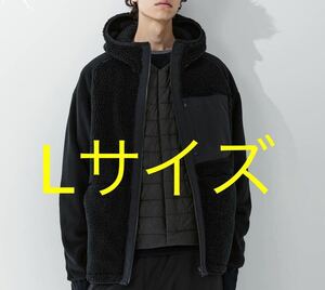 ユニクロ　ホワイトマウンテニアリング　フリースフルジップ　パーカ　黒　L UNIQLO 新品未使用　パーカー アウター 2