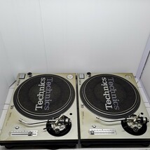 【通電確認済み 2台セット】Technics SL-1200MK3D Record Player Audio テクニクス レコードプレーヤー ターンテーブル DJ 機器 まとめ_画像1