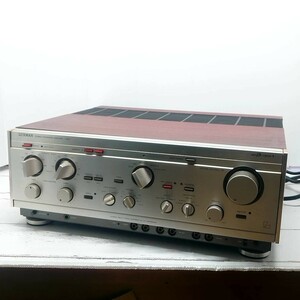 【通電確認済】LUXMAN L-550 STEREO INTEGRATED AMPLIFIER Audio ラックスマン ステレオ プリメインアンプ オーディオ SN45296016