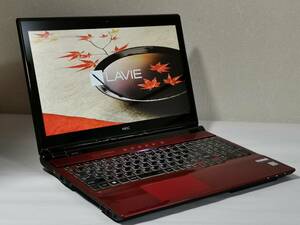 ■NEC LAVIE Note Standard PC-NS750CAR[クリスタルレッド／レッド]i7/8G/SSD512GB/BDXL/win11/office2021/タッチパネル搭載