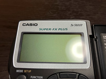 CASIO カシオ プログラム関数電卓 FX-5800P 動作確認済み_画像2