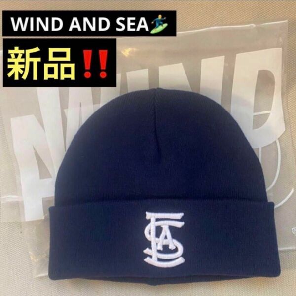 WIND AND SEA ウィンダーシー　ニット帽　即完売品