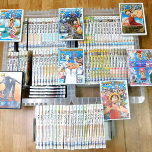 【即決】 DVD「ONE PIECE ワンピース 計110巻セット（1～351話まで）」※ややタバコ臭あり/尾田栄一郎/少年ジャンプ/アニメの画像1