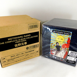 29枚組CD「佐野元春/MOTOHARU SANO THE COMPLETE ALBUM COLLECTION 1980-2004」25タイトルBOX 紙ジャケット仕様 完全生産限定盤 輸送箱付の画像2