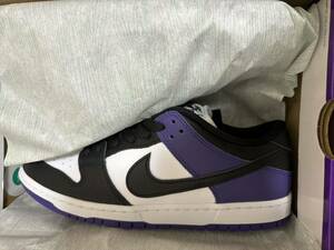 定価スタート☆26.5cm☆Nike SB Dunk Low Pro Court Purple ナイキ SB ダンク ロー プロ コートパープル　ナイキ　スニーカー