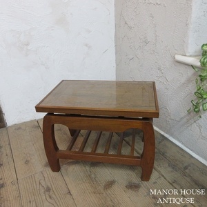 イギリス アンティーク 家具 コーヒーテーブル センターテーブル サイドテーブル 木製 オーク 英国 SMALLTABLE 6454d
