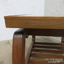イギリス アンティーク 家具 コーヒーテーブル センターテーブル サイドテーブル 木製 オーク 英国 SMALLTABLE 6454d_画像9