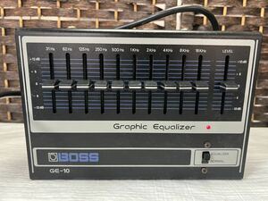 ③-944 エフェクター グラフィックイコライザー Graphic Equalizer GE-10 BOSS 