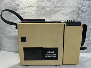 ③-994 オープンリールデッキ AKAI ポータブルVTR ビデオ カメラ デッキ VT-110 