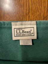 LL Bean エルエルビーン トートバッグ レッド グリーン 赤 緑　_画像6